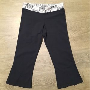Lululemon Black Capri Shorts